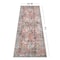World Rug Gallery Traditional Distressed Machine Washable Multi Runner Rug 2'6''x10' 5050MULTI2X10 - alternate 5